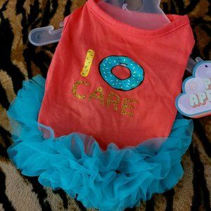 Pet Dress Dog or Cat I Donut Care xs.  new w/ Tag!